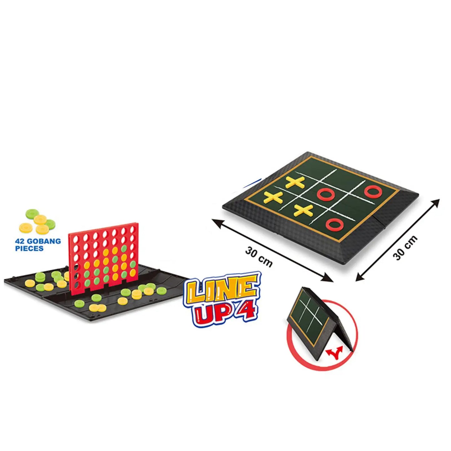 Ludo Game Set Strategy Game Parent Child Interaction with Foldable Board Travel Family Game for Teens Kids Children Party Toy