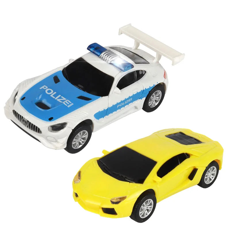 Slot Car 1/64 1:64 1 64 Electric Race Track Car Accessories Toy Double Remote Control Car Autorama Circuit Railway Slot Vehicle