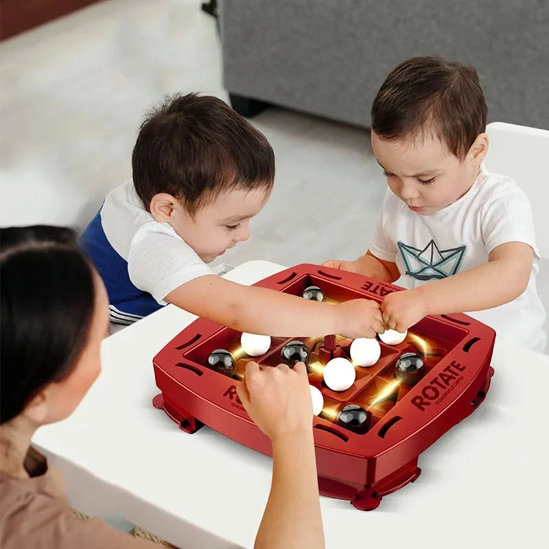 4 In A Row Game Educational Orbit Logic Board Game 2 Player Fast Strategy Game Track Logic Board For Fun Family Game Party Toys
