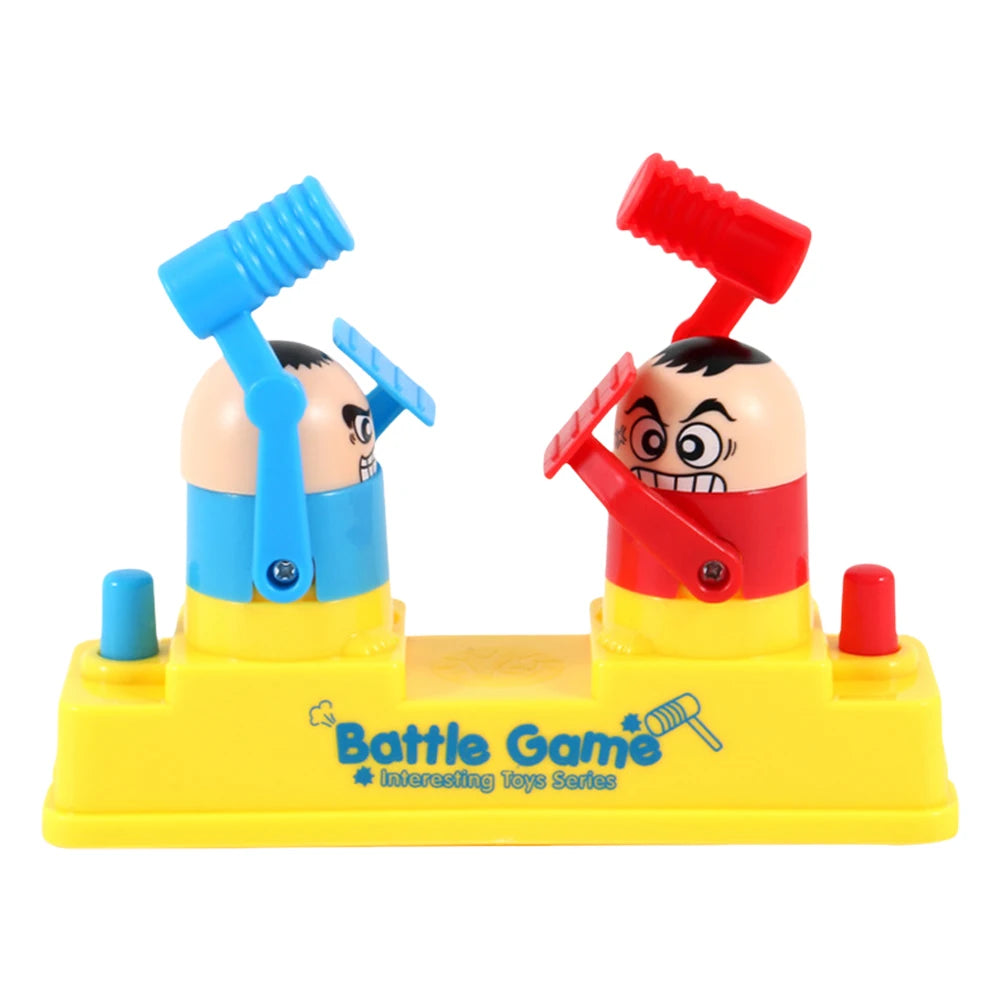 Mini Fingers Two-Player Table Boxing Game Battle Robot Robot Boxing Portable Kid Bots Game Red and Blue Attack and Defense Twins