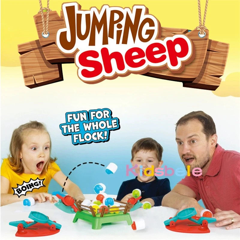 Jumping Sheep Game Catapulting Sheep Board Game For 4-12 kids Sheep Shoot Tabletop Family Game Xmas Gifts For Children