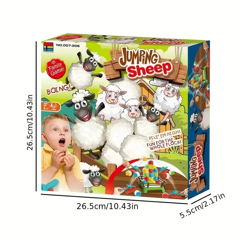 Jumping Sheep Game Catapulting Sheep Board Game For 4-12 kids Sheep Shoot Tabletop Family Game Xmas Gifts For Children