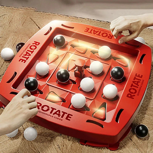 4 In A Row Game Educational Orbit Logic Board Game 2 Player Fast Strategy Game Track Logic Board For Fun Family Game Party Toys