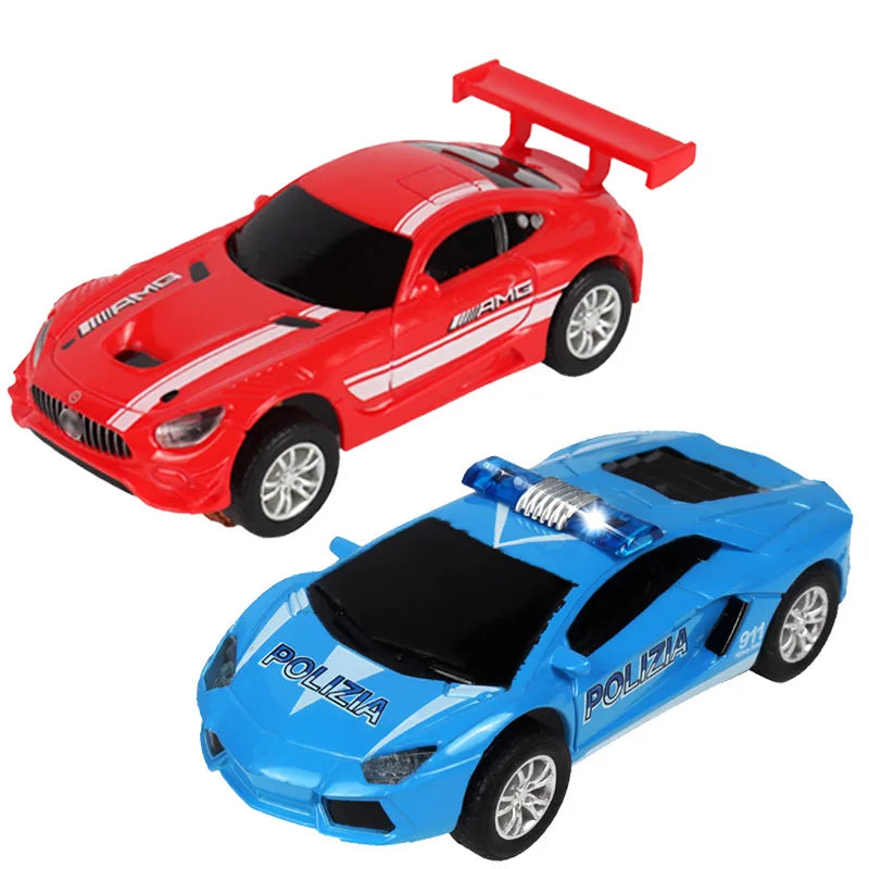 Slot Car 1/64 1:64 1 64 Electric Race Track Car Accessories Toy Double Remote Control Car Autorama Circuit Railway Slot Vehicle