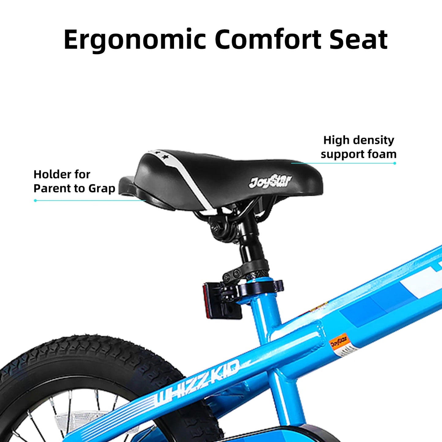 JOYSTAR Kids Bike 12 14 16 18 Inch Kids' Bicycle for Toddler and Kids Ages 2-9 Years Old, BMX Bike with Training Wheels, Blue