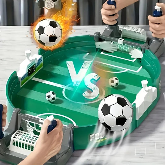 2-Player Foosball Table Game-Kid Family Board Games, Educational Soccer Battle Toy for Indoor Parent-Child Interaction.table toy