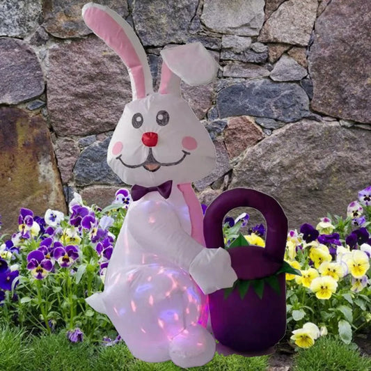 Inflatable Easter  With LED Lights Inflatable Toys For Outdoor Family Home Party Decoration Ornament