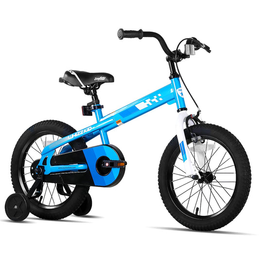 JOYSTAR Kids Bike 12 14 16 18 Inch Kids' Bicycle for Toddler and Kids Ages 2-9 Years Old, BMX Bike with Training Wheels, Blue
