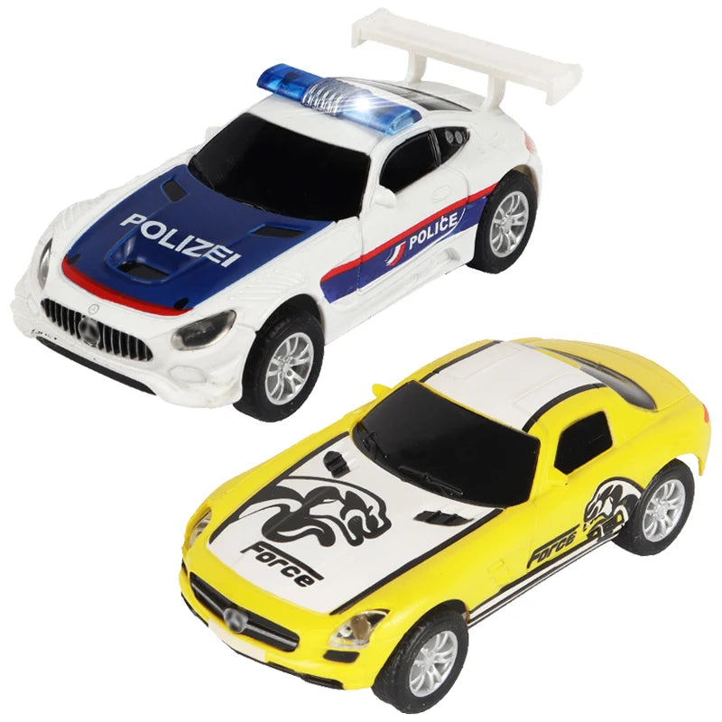 Slot Car 1/64 1:64 1 64 Electric Race Track Car Accessories Toy Double Remote Control Car Autorama Circuit Railway Slot Vehicle