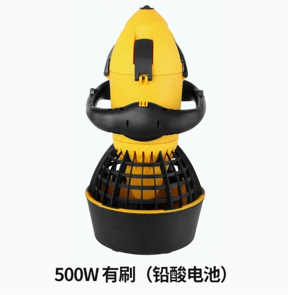 300W Underwater Scooter Dual Speed Electric Sea Scooter Propeller Diving Scuba Scooter Water Sports for Ocean Pool Equipment