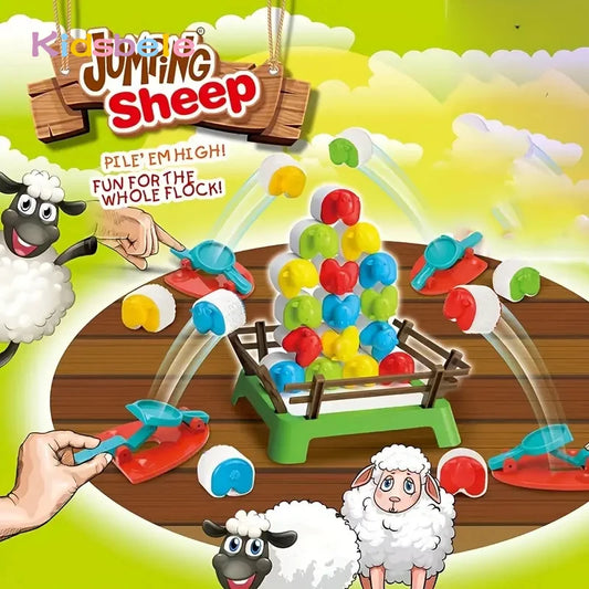Jumping Sheep Game Catapulting Sheep Board Game For 4-12 kids Sheep Shoot Tabletop Family Game Xmas Gifts For Children